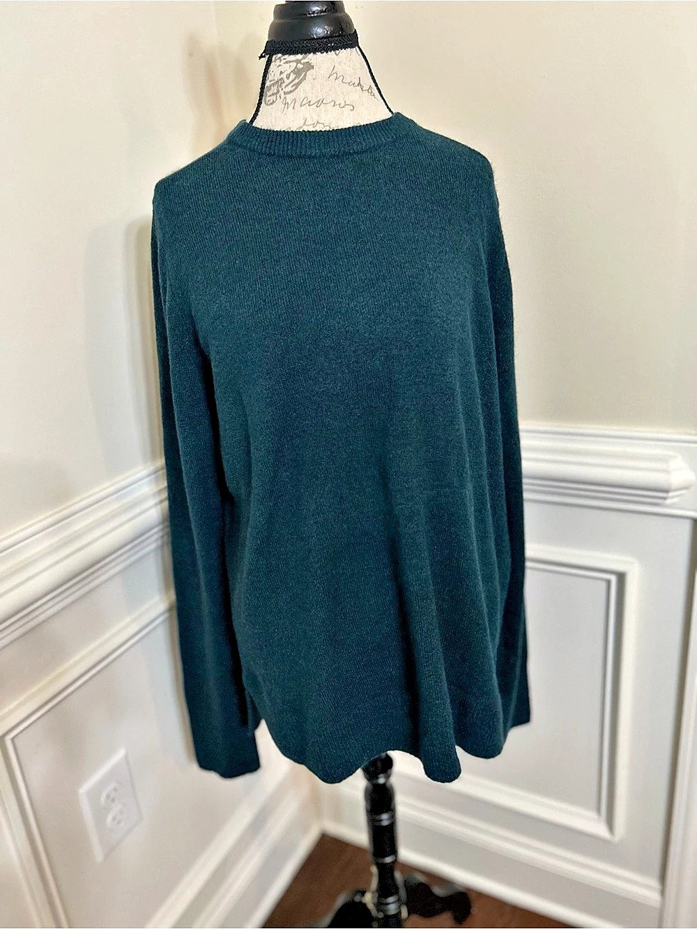 Old Navy Cozy Crewneck Sweater in Green XL Tall